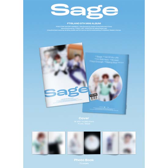 FTISLAND 9th Mini Album 'Sage'