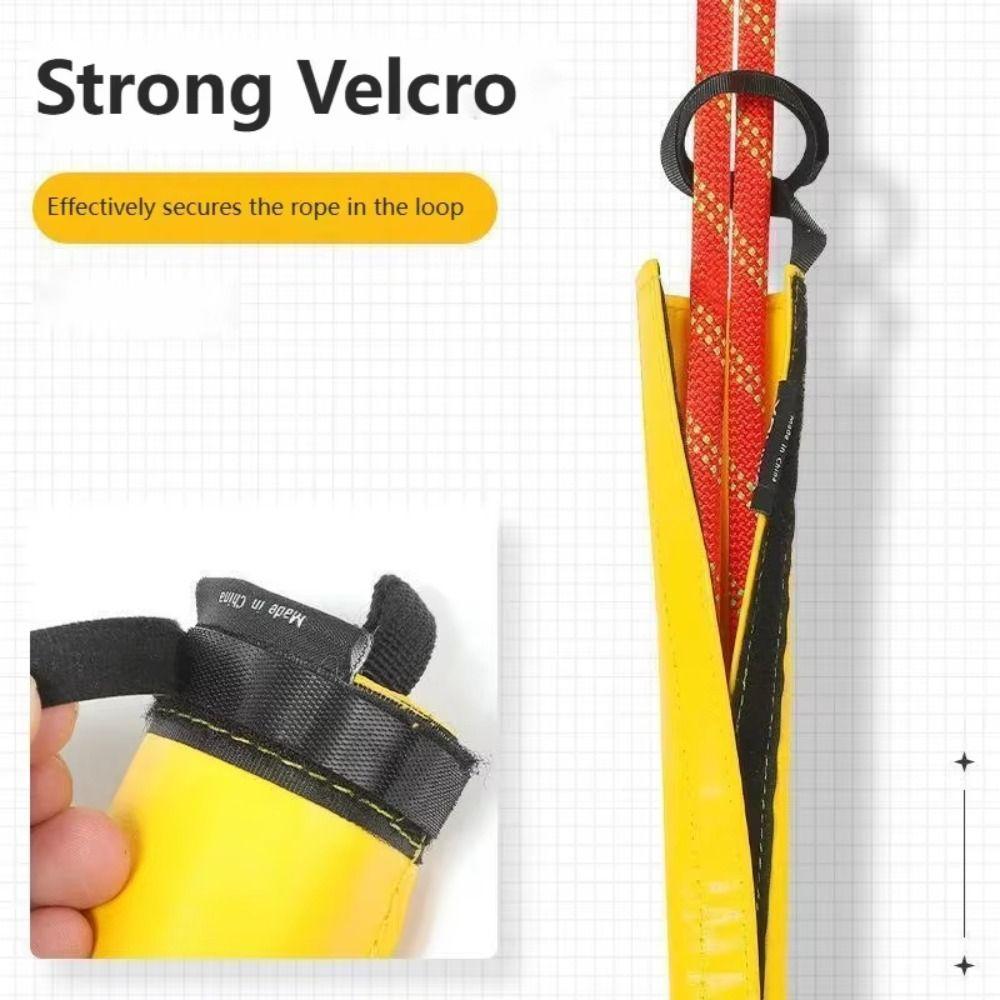 

35/50cm Climbing Rope Protective Cover Rock Climbing Arborist Rope Protector Abseiling Equipment 35cm yellow