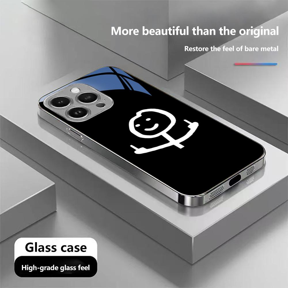 

Чехол для телефона N145 Cartoon Matchman для iPhone 16 15 Pro Max Samsung S24 S23 Ultra A54 A35 Xiaomi Redmi Note 13 12 Pro с покрытием из закаленного стекла Infinix Smart 9