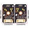 4PCS Yellow DRL LED Boards Compatible with BMW F90 M5 G30 530i 540i M550iX 2017-2020 Angel Eyes DRL LED Modules Board Stabilizer Replaces 63117214939