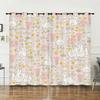 Small Animal Floral Cute Cartoon Series High Density Blackout Curtains Digital Printing Curtains