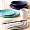 Rikizo Blue Diameter 21cm x Height Made in Bowl, Indigo, 6cm, 1000ml, Japan, R-886557