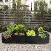 Multi-Pocket Rectangular Felt Planting Bag for Vegetables and Flowers