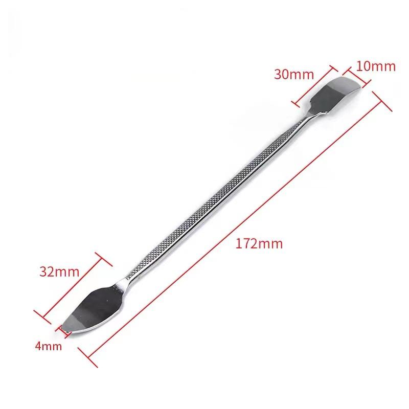 3in1 Metal Crowbar Pry Opener Kit For iPhone Back Cover Glass Disassembly Removal Repair Tools