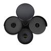 3 Tier Professional Salt Box Spice Container With Label Bartender Tools For Family Bars Hotels Restaurants