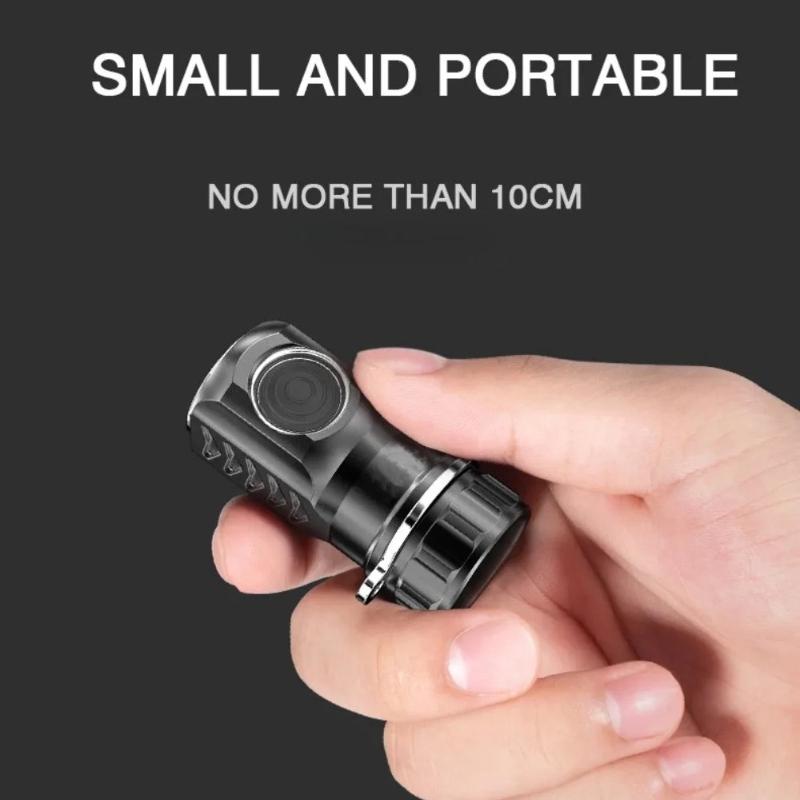 Powerful LED Flashlight USB Rechargeable Torch Waterproof Emergency Lamp Super Bright Portable Mini Torch for Camping Fishing