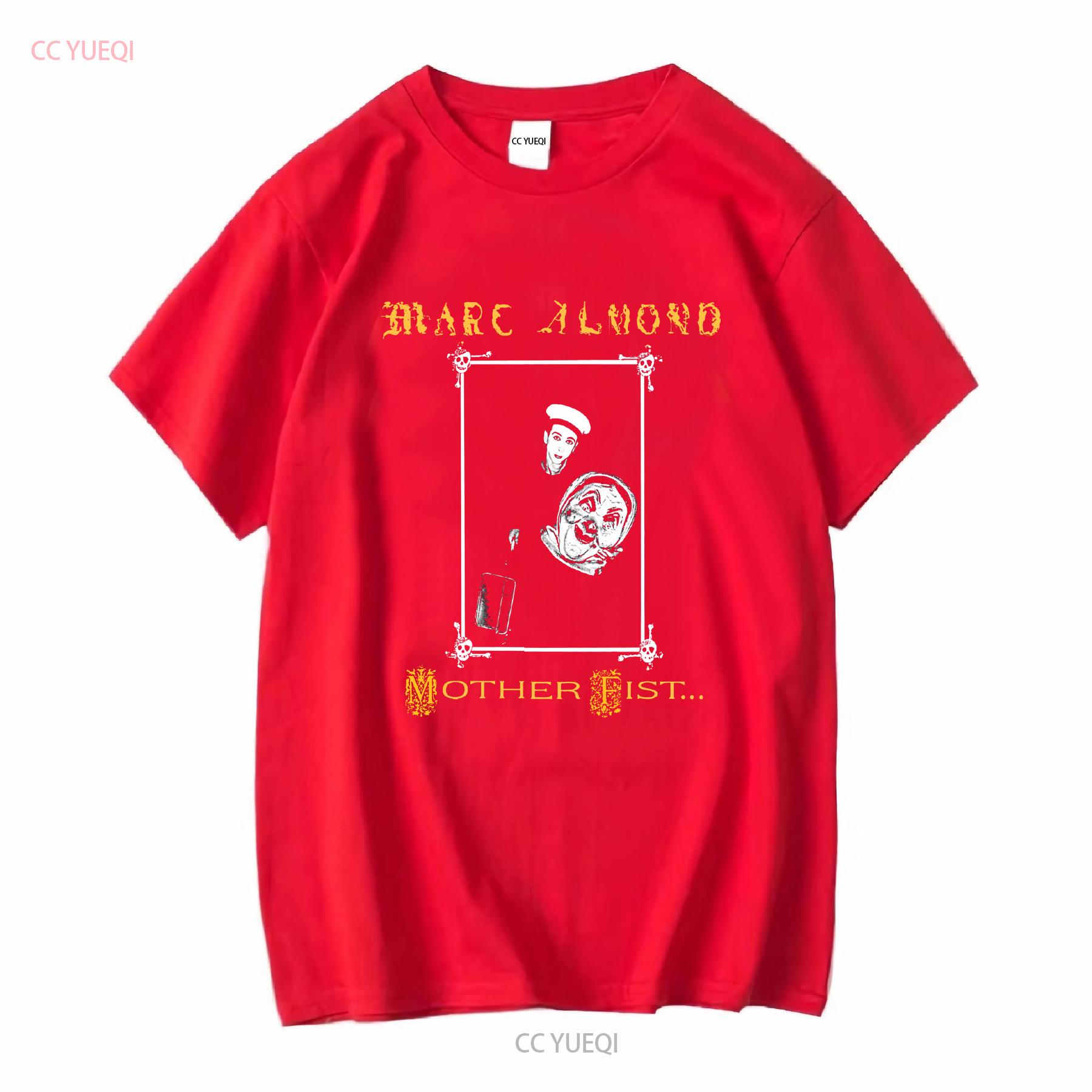 MARC ALMOND MOTHER FIST AND HER FIVE DAUGHTERS NEW T SHIRT vintage Washed streetwear Stretched Top For Everyday Wear Stylish S