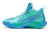 YOUNG Sonic 10 V1 Cushioning, Wear Resistant Mid Top Basketball Shoes Neon Jade Green Teenagers YKBS022-3