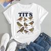 Vtipné tričko s ptačím vtipem Cheeky Nature Sarcastic Bird Unisex Dárek TTop