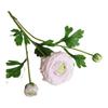 Home Decor Artificial Peony Flowers Table Arrangements Artisan Craftsmanship Flexible Stems Lifelike Design Silk Cloth Material
