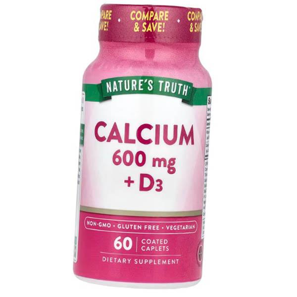 

Кальций Д3, Calcium plus Vitamin D3, Nature s Truth (36509012) 60caplets