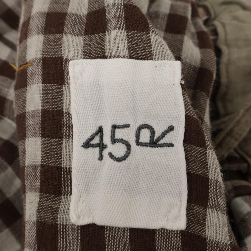 45R 71140084 Khaki Double-woven Country Flower Skirt skirt Not written khakiUsed