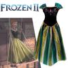 Frozen Adult Princess Dress Anna Holiday Costume Performance Dress Anna Princess Dress