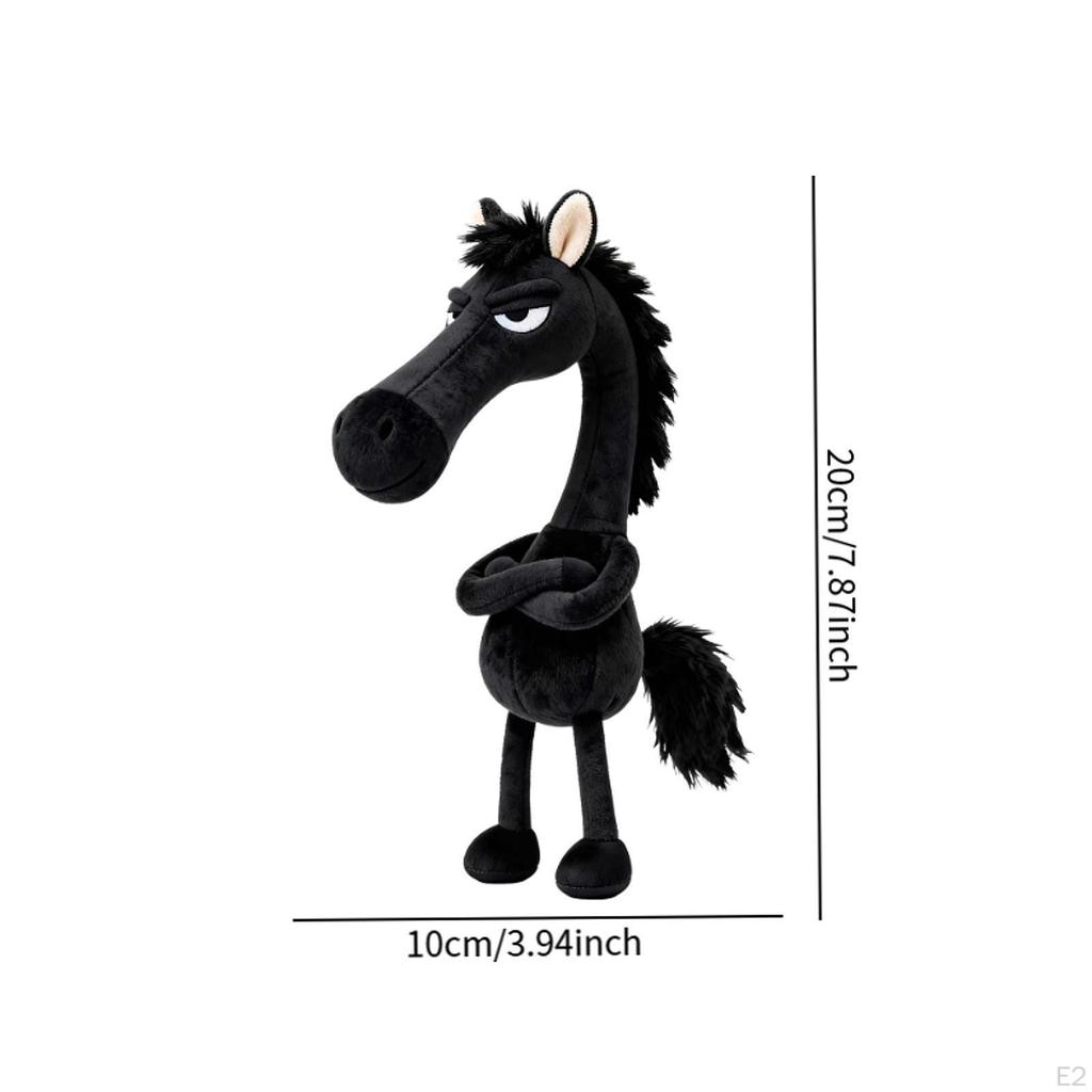 Horse Bag Charm Craftsmanship Party Favor Animal Ornament Collectible Keychain Cute for Purse
