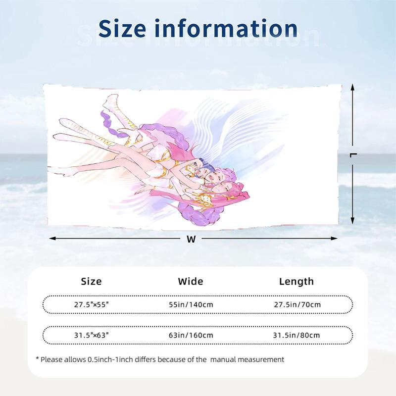 Kpop demon hunters Beach towels also serve as bath towels summer essential a musthave for the outdoors the beach and the pool