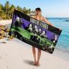 Large Beach TowelThe Addams Family Soft Absorbent Towel Beach Bath Home Use