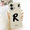 For Tecno Spark Go 3 2026 Lucky Initial Letter Phone Case For Tecno Spark Go3 KN3 Soft Silicone Shockproof Cases Bumpers