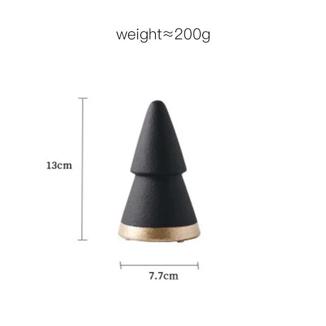 Creative Fashion Nordic Home Christmas Tree Ceramics Modern Minimalist Creative Sofa Table Bedroom Study Decoration Ornament