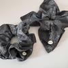Korean Retro Elegant Cashew Flower Scarf Hair Tie - Durable, Elastic, High-Quality Rubber Band