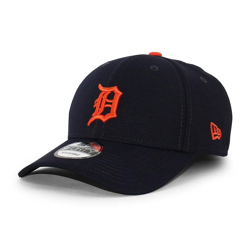 

[New Era] cap 9FORTY detroit tigers MLB THE LEAGUE ROAD ADJUSTABLE CAP NAVY DETROIT TIGERS navy 940 hat LOW PROFILE low profile [product]