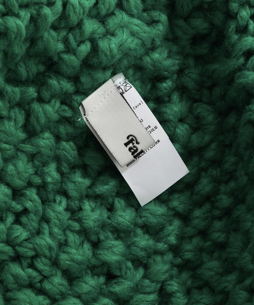 Palet Bold Knit Beanie Green