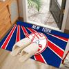 Yankees Baseball Team Logo Rug Office Carpet Non-Slip Mat, Chair Rug Floor Covering for Gaming, Bedroom, Living Room , Home Decor Christmas Gift