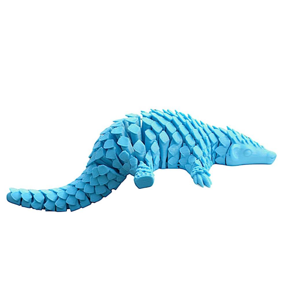 Realistic Pangolin Ornament Movable Joints 3D Printed Pangolin Model  Birthday Gift