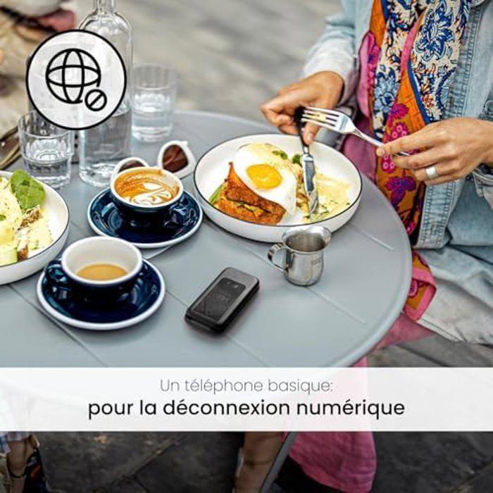 4G Basis-Telefon - SPC - Wild - Doppelbildschirm - 7 Tage Akkulaufzeit - Sicherheit für Jugendliche