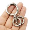 FUSSED Motorcycle Key Chain, Bicycle Key Ring, Car Keychain, Carabiner Hook, Lightweight, Long Lasting,