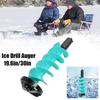 49/75CM Electric Ice Fishing Auger Ice Auger for Fishing Electric Nylon Corless with Positioning Drill Winter Outdoor Tool