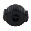 3.7X1.6cm Beckenunterleger Zubehör Schwarz Gadget-Teile