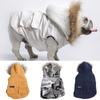 Fashion French Bulldog Pet Down Jacket Coat Winter Dog Clothes with Collar for Small Medium Dogs Mascotas Puppy Cat Clothing