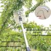 Telescopic Stainless Steel Fruit Picking Tool for Persimmons, Toona Sinensis, Peaches, Apricots, and Plums.