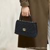 Retro-Tasche Damen neue kleine duftende Wind-Diamant-Tasche große Kapazität Handtasche trendige Damen-Tasche Mode Schulter-Umhängetasche