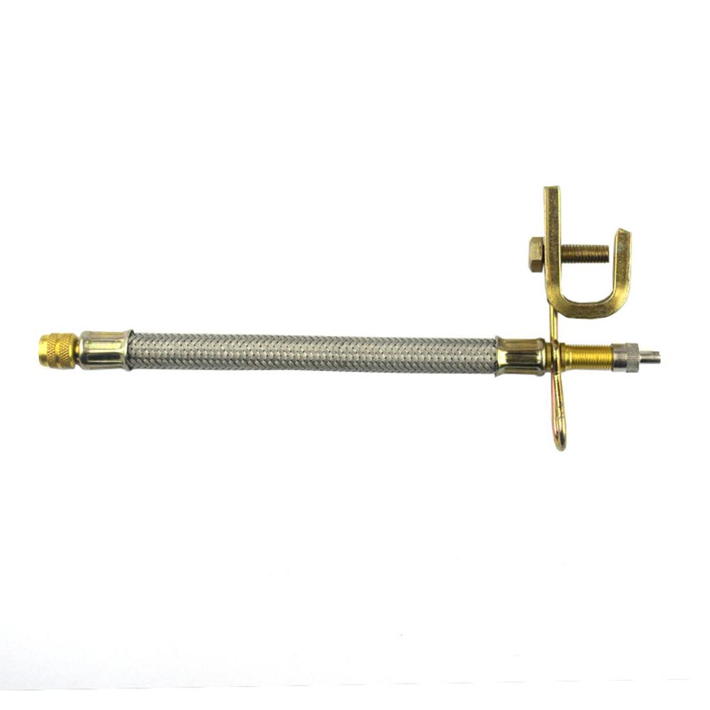 For Braided Truck Valve Stem Extender Stainless Steel Metal Tire Valve Extension 180mm for Efficient Inflation