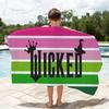 Popular Film W-Wicked For Good Towel Shower Sauna Travel Spa Quick Dry Gym Accessories Soft Large Beach Towels