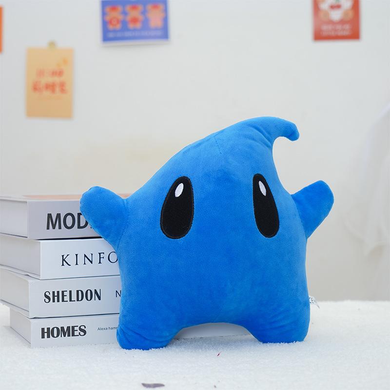 Super Mario Luma Star 3 Colors Plush Toy Soft Stuffed Animal Great Collectible for Gaming Fans