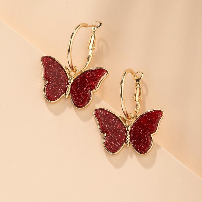 Women's Earrings Butterfly Dangle Earrings Women Stud Trendy Earrings Women's Gifts