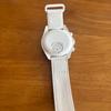 Used Swatch OMEGA Swatch Snoopy MoonSwatch White White