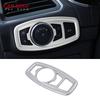 For Ford Edge 2015 2016 2017 ABS Plastic chrome Car Styling Interior Accessories Car Roof Air Vent outlet panel Frame Cover Trim