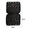 Compact USB Drive Storage Solution with Zipper Closure