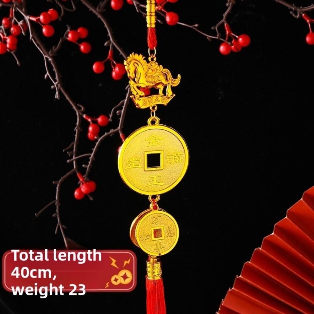 Year Of The Horse Chinese New Year Charm Hanging Wall Pendants New Car Ornament  Home Decor