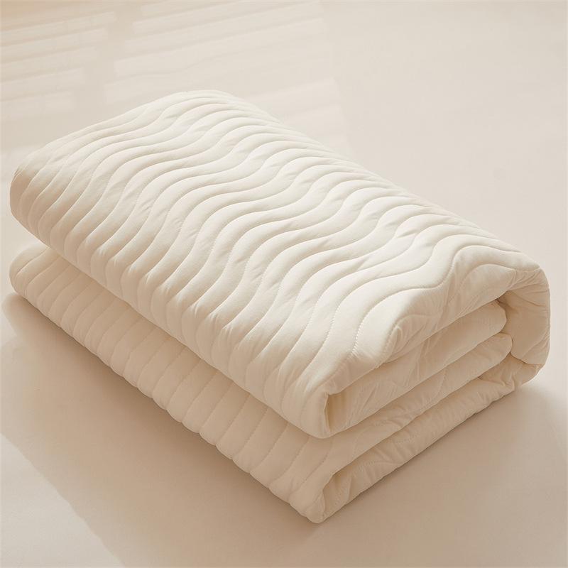 Mattress Class A cotton, soybean fiber padded mattress, mattress cover washed cotton Simmons mattress protective cover three-piece set