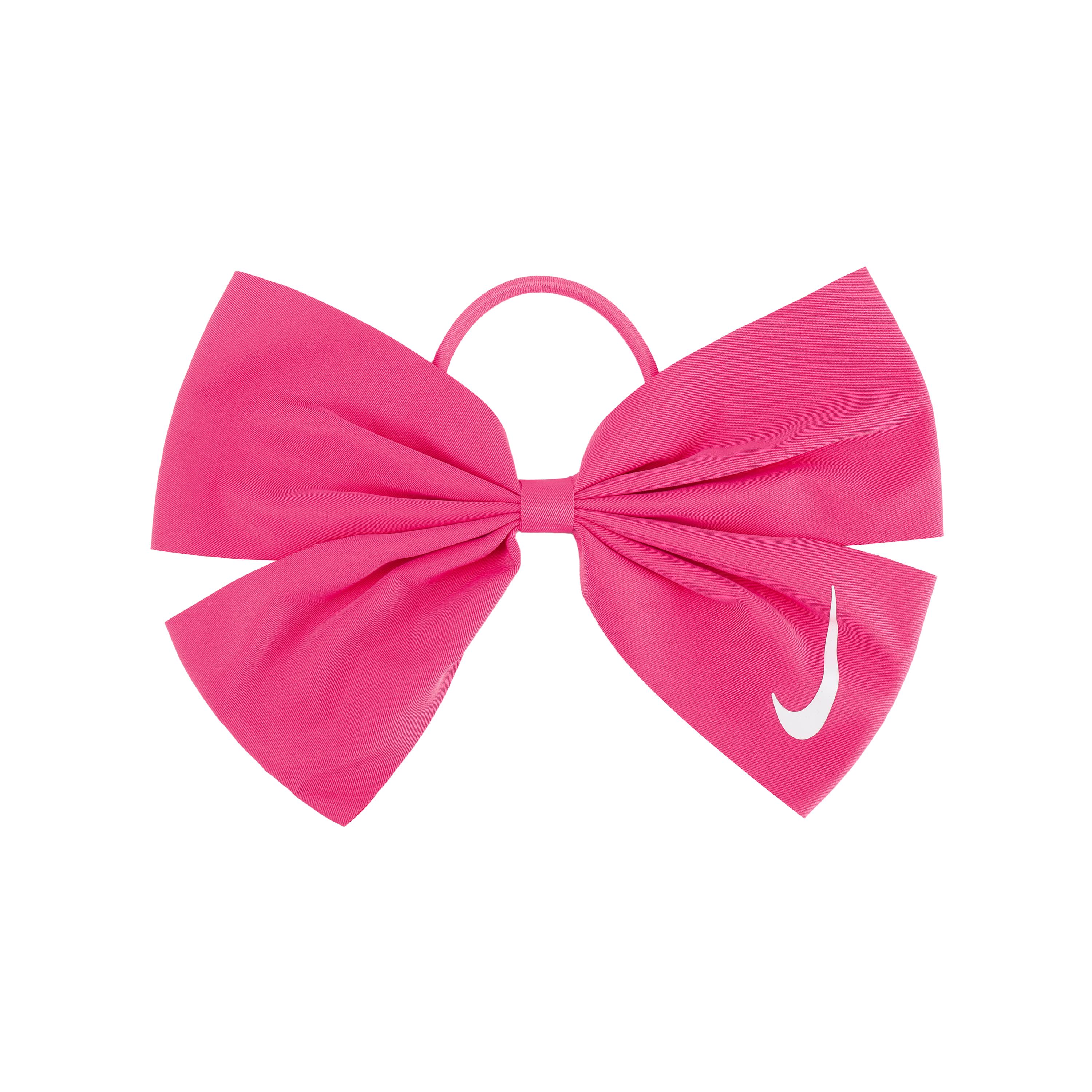 Nike Hair Bow Logo Embroidered Bow Shape Polyester Headband Women accessories Pink N1001764639OS Basic Packaging-Box Not Included,Pink