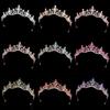 Sparkling Bridal Crown Luxury Queen Princess Tiara Hair Ornaments Crystal Crown  Wedding