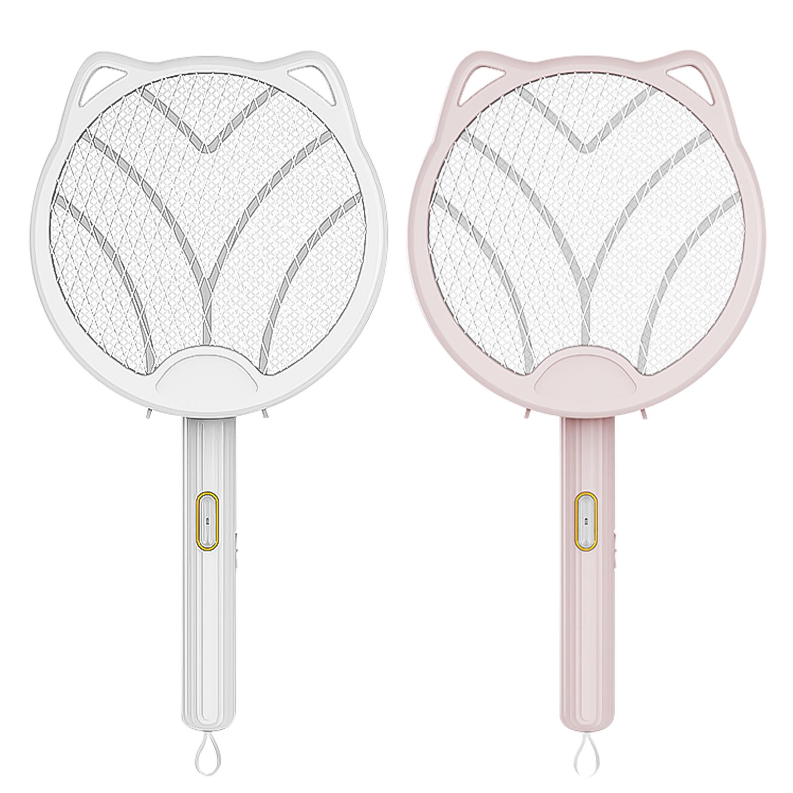 

Складная электрическая мухобойка от комаров Cat Ears 1200mAh Ручная для улицы и помещений