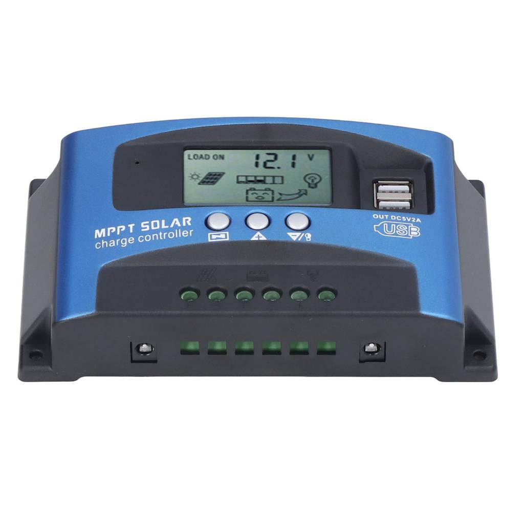 12V 24V Solarladeregler MPPT Photovoltaik-Panel-Ladegerät LED Intelligente Straßenbeleuchtung