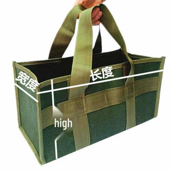 Yatoos Canvas Handheld Tool Organizer - Durable Portable Maintenance Pouch for Electricians