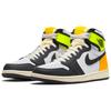 Jordan 1 Retro High White Black Volt University Gold 555088-118
