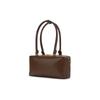 Charles & Keith Year Of The Dragon Commuter PU Synthetic Leather Underarm Tote Small Square Bag Medium Women bags Dark-Brown Oat CK2-30271289
